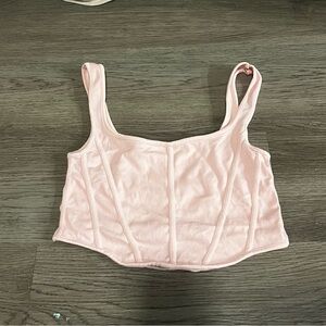 Pink Corset Top